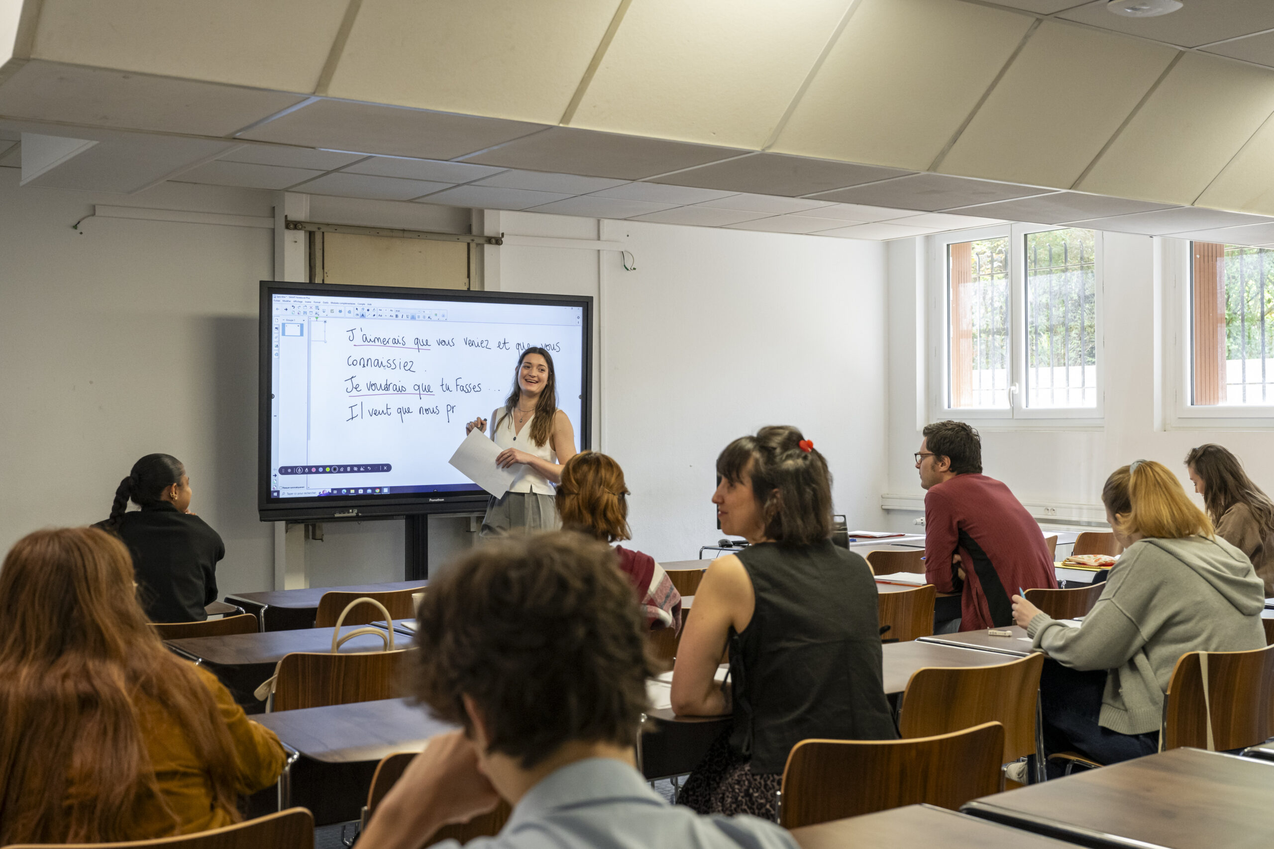Cours de français spécialisés