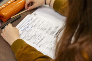 cahier d'étudiants aux CCFS