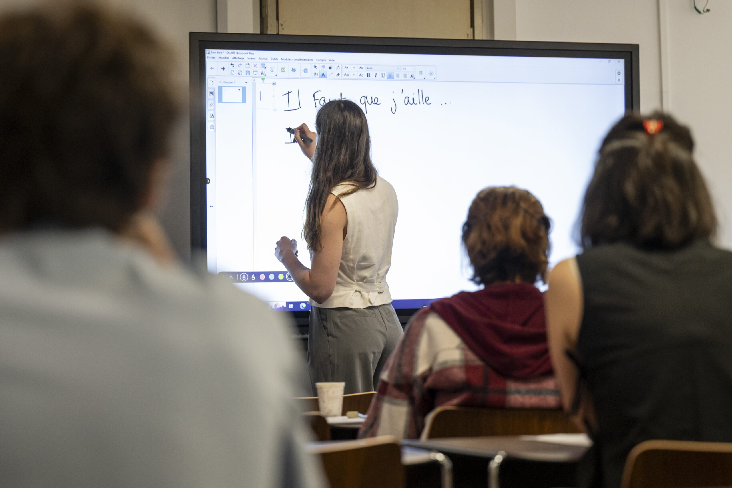 Cours intensif de francais pour etrangers aux CCFS Paris