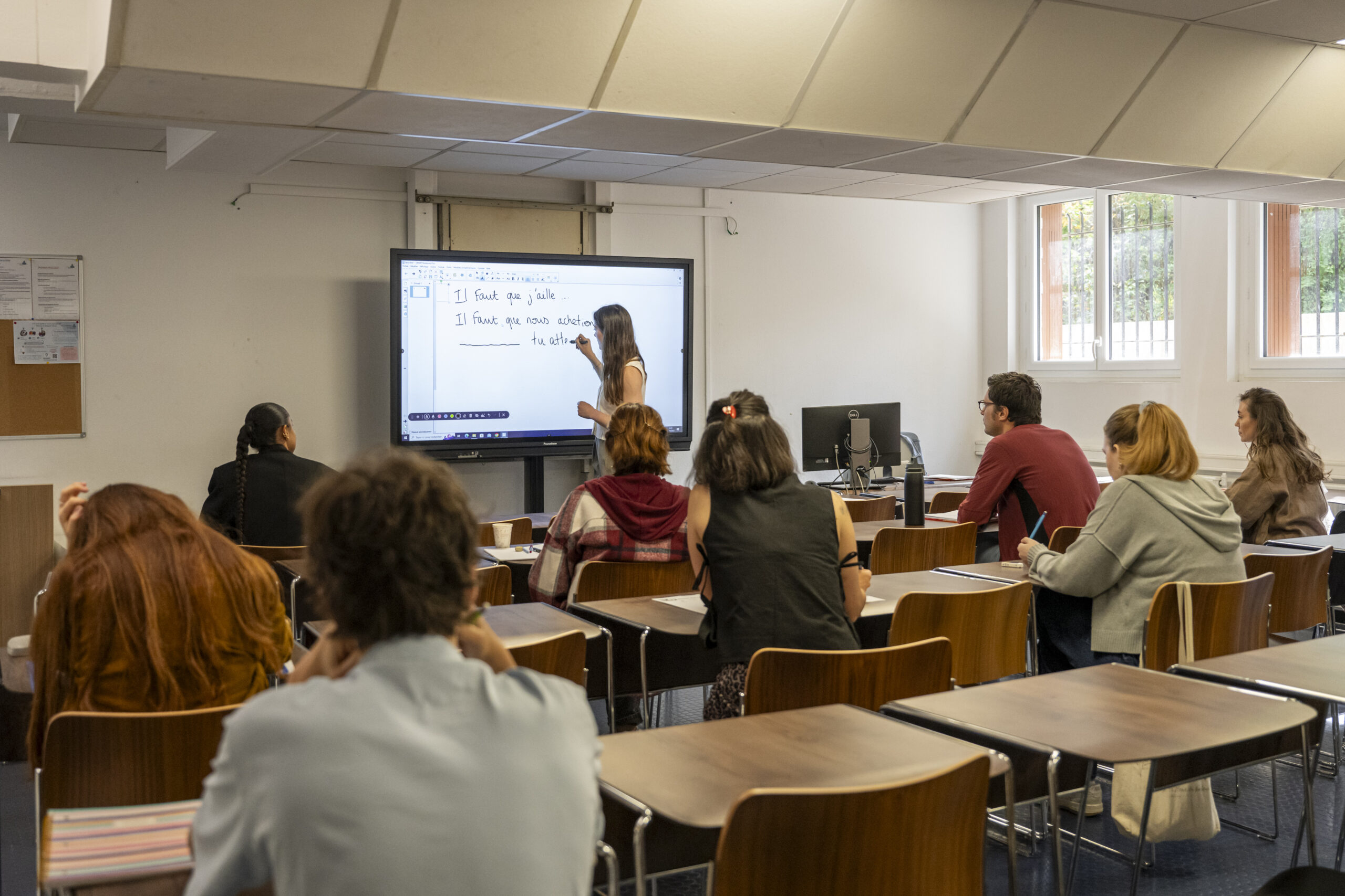 Cours de francais pour adultes debutants aux CCFS Sorbonne