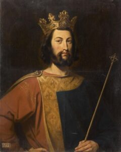 Louis VII medieval portrait