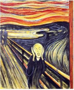 Le cri, Edvard Münch (1895)