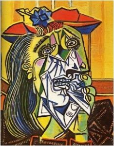 femme qui pleure
